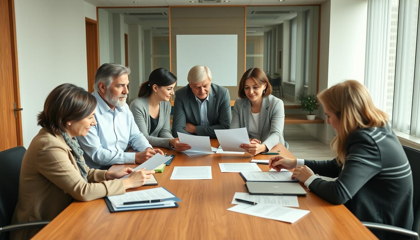 Property settlement documents and transfer review